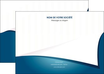 creer modele en ligne affiche bleu fond  bleu couleurs froides MFLUOO64256