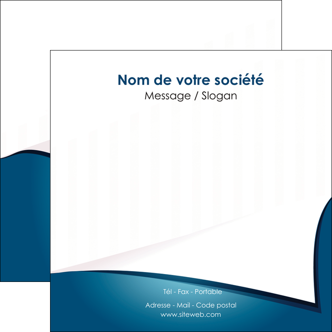 imprimerie flyers bleu fond  bleu couleurs froides MFLUOO64268