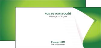 cree carte de correspondance vert fond vert abstrait MLIGCH64378