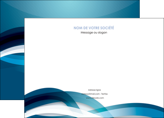 personnaliser maquette affiche web design bleu fond bleu couleurs froides MIDLU64700