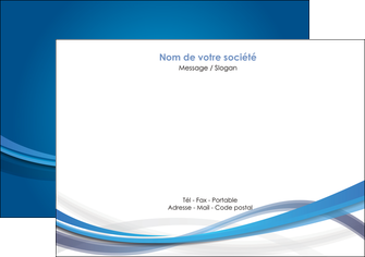 modele flyers bleu fond bleu pastel MFLUOO66690