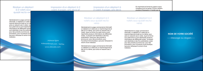 personnaliser maquette depliant 4 volets  8 pages  bleu fond bleu pastel MFLUOO66716