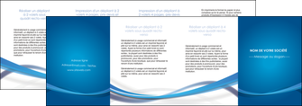 personnaliser maquette depliant 4 volets  8 pages  bleu fond bleu pastel MFLUOO66716