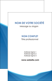 impression carte de visite bleu bleu pastel couleur froide MLGI67276