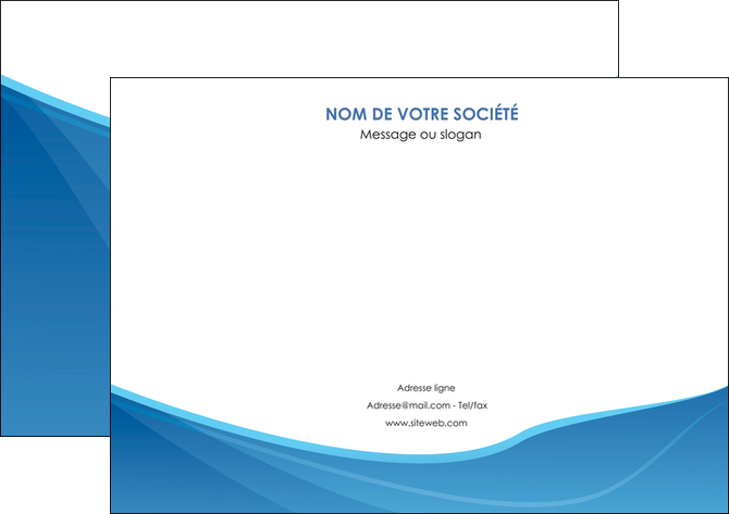 creation graphique en ligne affiche bleu bleu pastel couleur froide MFLUOO67284