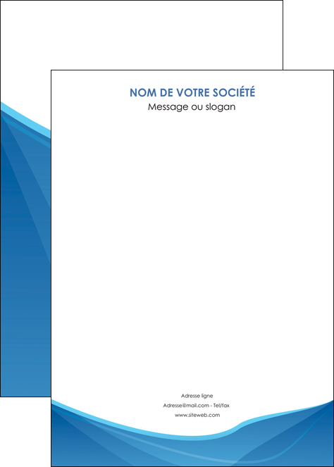 personnaliser modele de affiche bleu bleu pastel couleur froide MFLUOO67310