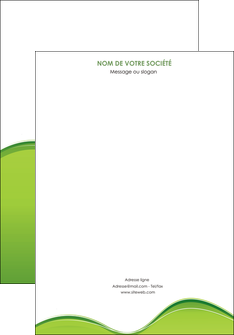 imprimer affiche espaces verts vert vert pastel couleur pastel MFLUOO68020