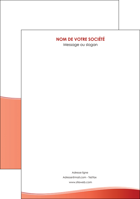 creation graphique en ligne flyers rouge couleurs chaudes fond  colore MFLUOO68338