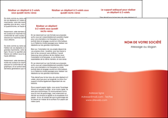 imprimerie depliant 3 volets  6 pages  rouge couleurs chaudes fond  colore MFLUOO68362