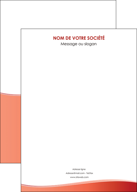 exemple affiche rouge couleurs chaudes fond  colore MFLUOO68380