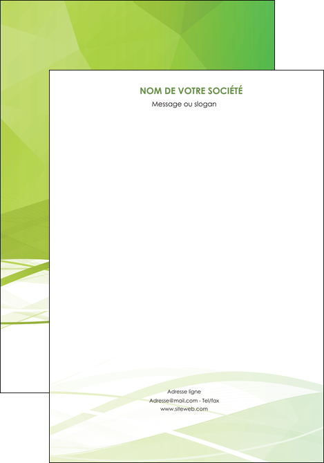 imprimer affiche espaces verts vert vert pastel couleur pastel MFLUOO68558