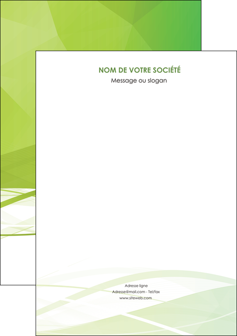personnaliser maquette affiche espaces verts vert vert pastel couleur pastel MFLUOO68560