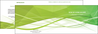 creation graphique en ligne depliant 2 volets  4 pages  espaces verts vert vert pastel couleur pastel MFLUOO68568