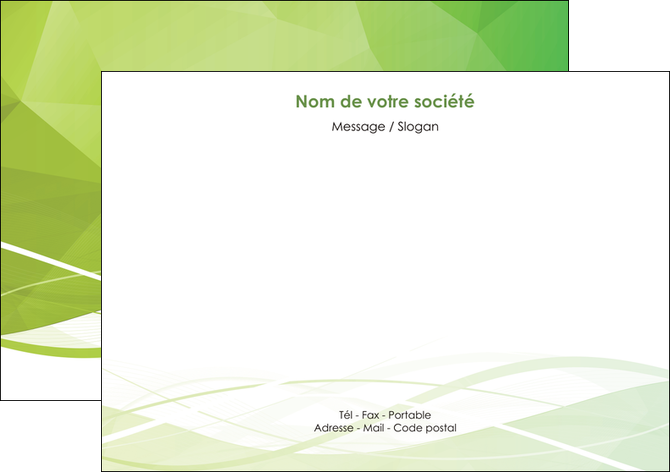 exemple flyers espaces verts vert vert pastel couleur pastel MFLUOO68576