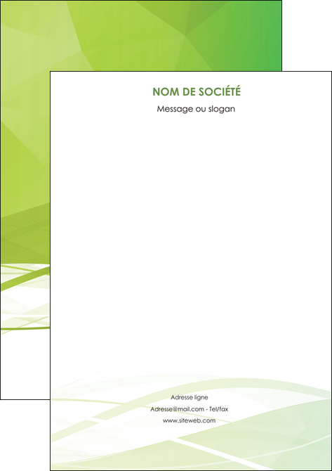 modele affiche espaces verts vert vert pastel couleur pastel MFLUOO68594