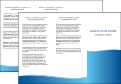 personnaliser maquette depliant 3 volets  6 pages  bleu bleu pastel fond pastel MIFBE68640