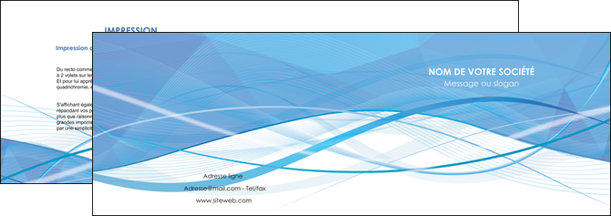 exemple depliant 2 volets  4 pages  bleu bleu pastel fond bleu pastel MFLUOO68942