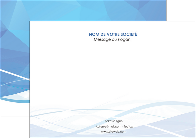 exemple affiche bleu bleu pastel fond bleu pastel MFLUOO68950
