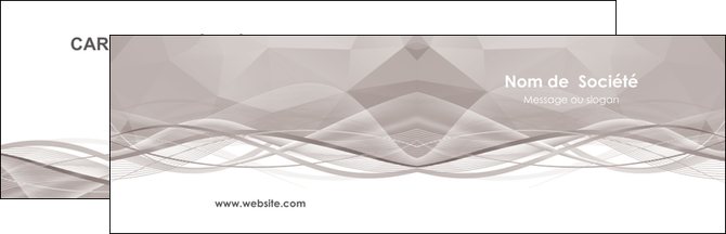 faire carte de visite gris fond gris simple MFLUOO69004