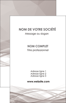 creation graphique en ligne carte de visite gris fond gris simple MFLUOO69006
