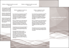 personnaliser modele de depliant 3 volets  6 pages  gris fond gris simple MFLUOO69022