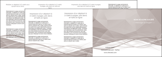 realiser depliant 4 volets  8 pages  gris fond gris simple MFLUOO69044