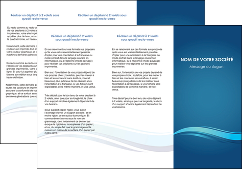 modele en ligne depliant 3 volets  6 pages  bleu bleu pastel fond bleu MFLUOO69650