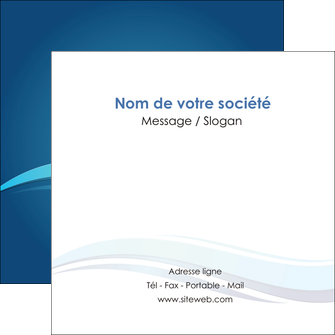 personnaliser maquette flyers bleu bleu pastel fond bleu MFLUOO69658