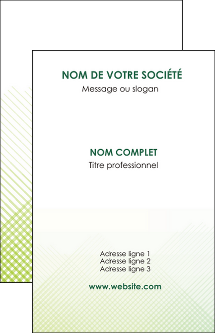 personnaliser maquette carte de visite vert vert pastel carre MFLUOO70004