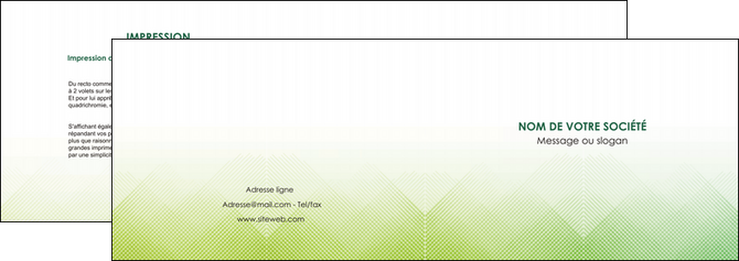 creation graphique en ligne depliant 2 volets  4 pages  vert vert pastel carre MFLUOO70010