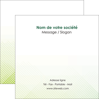 maquette en ligne a personnaliser flyers vert vert pastel carre MFLUOO70028