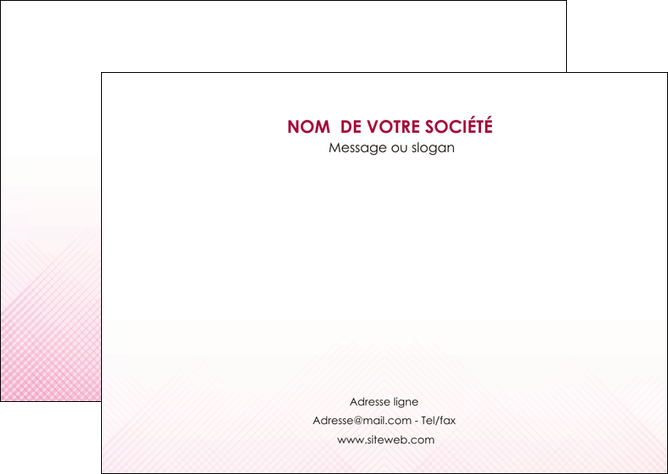 imprimerie flyers rose rose tendre fond en rose MIF70232