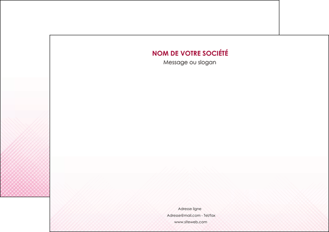 faire modele a imprimer flyers rose rose tendre fond en rose MIF70238