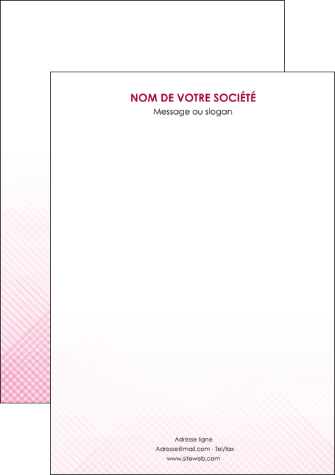 modele affiche rose rose tendre fond en rose MIF70246