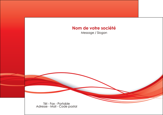 modele en ligne flyers rouge couleur couleurs MLGI70506