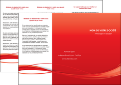 imprimer depliant 3 volets  6 pages  rouge couleur couleurs MLGI70508