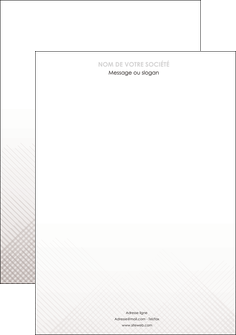 exemple affiche gris simple sobre MFLUOO70704
