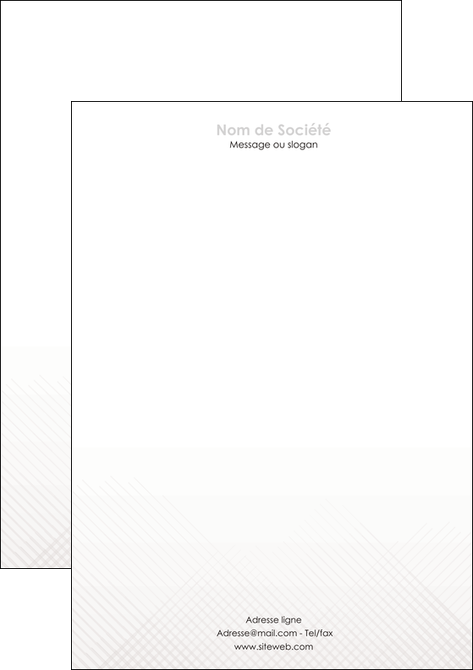 modele tete de lettre gris simple sobre MFLUOO70732