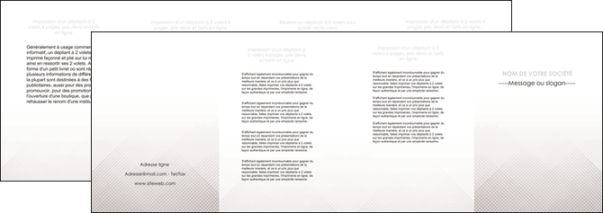 imprimer depliant 4 volets  8 pages  gris simple sobre MFLUOO70742