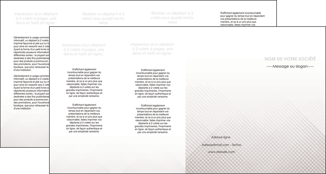 imprimer depliant 4 volets  8 pages  gris simple sobre MFLUOO70746