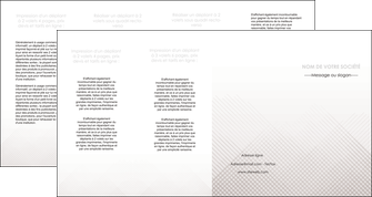 imprimer depliant 4 volets  8 pages  gris simple sobre MFLUOO70746