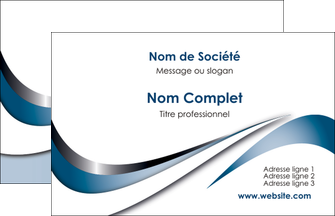exemple carte de visite web design bleu fond bleu couleurs pastels MLIG70812