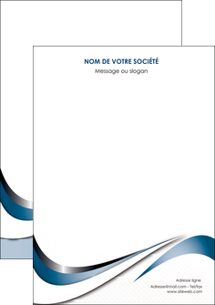 faire modele a imprimer flyers web design bleu fond bleu couleurs pastels MLIG70814