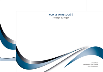 personnaliser modele de flyers web design bleu fond bleu couleurs pastels MLIG70846