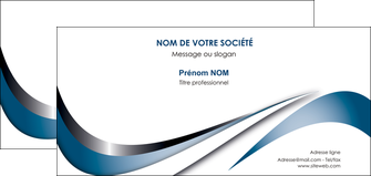 cree carte de correspondance web design bleu fond bleu couleurs pastels MLIG70850