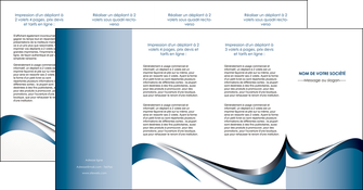 personnaliser maquette depliant 4 volets  8 pages  web design bleu fond bleu couleurs pastels MLIG70860
