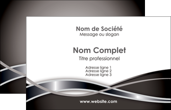 personnaliser maquette carte de visite web design noir fond gris simple MLIG70968