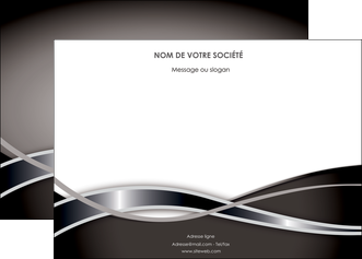 imprimerie affiche web design noir fond gris simple MLIG70988