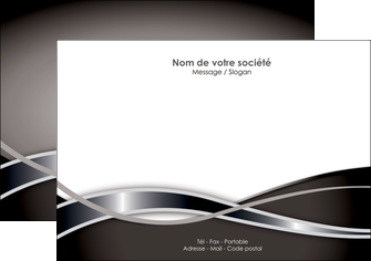 exemple flyers web design noir fond gris simple MLIG70992