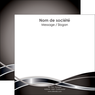faire flyers web design noir fond gris simple MLIG71000